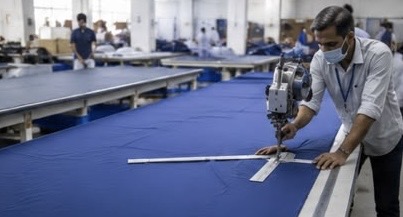 Cutting process at KK Impex